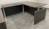Enclosed Straight Front U-Shaped Desk with Height Adjustable L-Surface