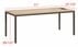 4-Person Premium Series Open Ended Cubicle with Desert Oak Desks - 12' x 6'