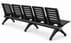 Ascend 5-Seat Beam Seater in Black Shadow