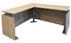 Beaumont Fully Height Adjustable Managers L-Shaped Desk w/6 Drawers - 63