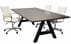8�x4� Solid Wood A-Frame Conference Table