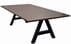9�x4� Solid Wood A-Frame Conference Table