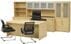 Maple Office Furniture 6-Piece Suite