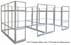 8' x 8' x 7'H Clear Glass Modular Office - Starter Cubicle