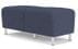 Ravenna 2 Seat Bench in Upgrade Fabric or Healthcare Vinyl