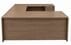 Urban Walnut Rectangular U-Shaped Workstation - 71