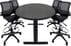 Adjustable Electric Lift 8' x 4' Oval Conference Table