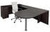 Charcoal Peninsula U-Shaped Workstation