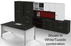 Concepts Custom Executive Desk & Wall Unit Package