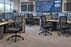 300 Lbs. Cap. 24/7 Rated Ergonomic Mesh Task Chair in Black