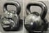 8-Piece Monkey Head Cast Iron Kettlebell Set w/ Storage Rack