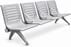 Ascend 4-Seat Beam Seater in Gray Mist