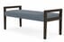 Brooklyn 2-Seat Backless Bench in Upgrade Fabric/Healthcare Vinyl