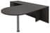Charcoal Peninsula L-Shaped Desk