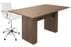 Custom Standing Height Rectangular Conference Table w/ Cable Channel Bases - 72