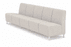 Ravenna 5 Seat Armless Sofa in Upgrade Fabric or Healthcare Vinyl