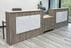 13.5' Contrasts 2-Person Rustic Reception Station with ADA Counter