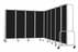17.5'W x 6'H Fabric Folding Mobile Room Divider