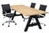 8'x3' Solid Wood A-Frame Conference Table