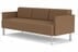 Luxe 3-Seat Sofa in Upgrade Fabric/Healthcare Vinyl