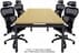 Open Plan Expandable Conference Table - 8' Length - See Other Sizes Below