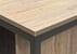 4-Person Premium Series Open Ended Cubicle with Desert Oak Desks - 12' x 6'