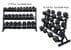 5 to 100 Lb. Dumbbell Set w/ Storage Racks - 2100 lbs. Total