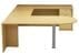 Maple Peninsula U-Shaped Workstation