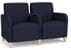Siena 2 Seats w/ Center Arm in Standard Fabric or Vinyl