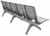 Ascend Steel Public Seating Series - 2-Seat Beam Seater in Gray Mist