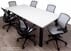 Conference Tables w/Square Black Legs In Several Colors 6' to 16' Long.  6' x 4' Size-See Other Sizes Below