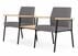 Mystic 2 Chairs w/ Connecting Center Table in Upgrade Fabric or Healthcare Vinyl
