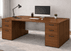 Prestige II Custom Glass Front Executive Series - Desk & Wall Unit Package