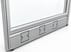 7-Foot Full Clear Glass Office Panels - 24