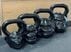 8-Piece Monkey Head Cast Iron Kettlebell Set w/ Storage Rack