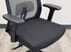 Linear Mesh Black Ergonomic Chair with Headrest