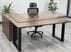 Sophisticate Electric Lift L-Shaped Executive Desk
