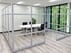 12' x 15' x 7'H Clear Glass Modular Conference Room 