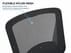 300 Lbs. Cap. 24/7 Rated Ergonomic Mesh Task Chair in Black