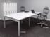 4-Person Collaborative Open Office Benching Workstation w/48