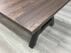 8' x 3' Solid Wood Conference Table in Chocolate with Metal A-Frame Base