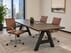 8'x3' Solid Wood A-Frame Conference Table