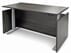 Charcoal Adjustable Height Rectangular Front Desk