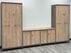 Contrasts Rustic Tall Storage Credenza - 10.5'W