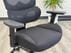 LineaForm Black Ergonomic Mesh Chair with Molded Foam Seat