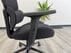LineaForm Black Ergonomic Mesh Chair with Molded Foam Seat