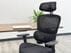 LineaForm Black Ergonomic Mesh Chair with Molded Foam Seat