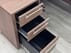 Optional Textured Laminate Box/Box/File Pedestal with Lock
