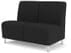 Ravenna 2- Seat Armless Sofa in Upgrade Fabric or Healthcare Vinyl