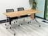 Solid Wood Flip Top Training Table - 66